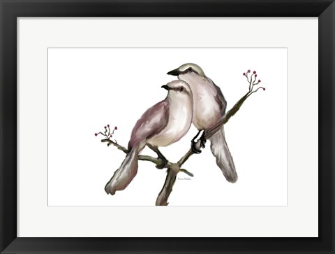 Framed Bird VI Print