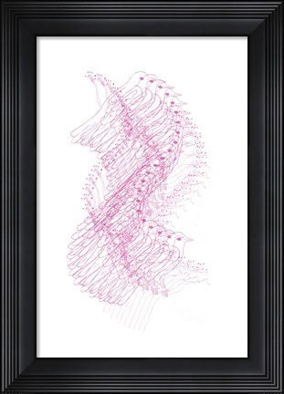 Framed Abstract Birds II Print