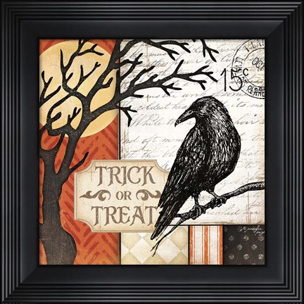 Framed Trick or Treat Print