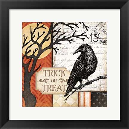 Framed Trick or Treat Print