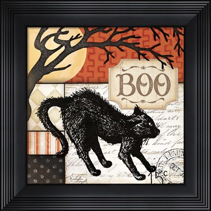 Framed Boo Print