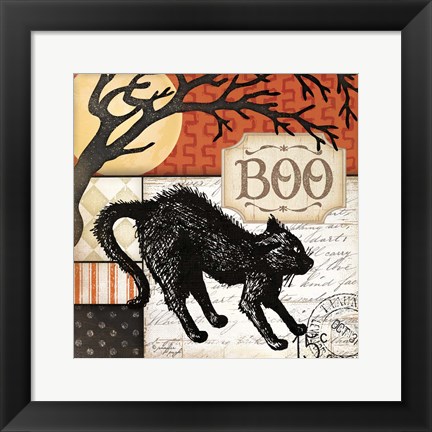 Framed Boo Print