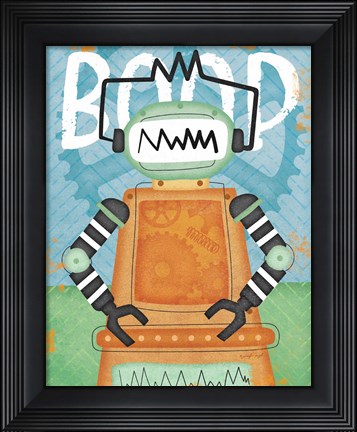 Framed Boop Bot Print