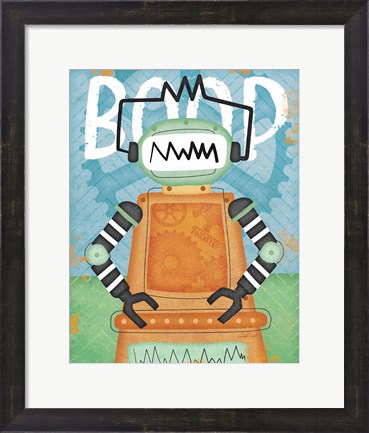 Framed Boop Bot Print