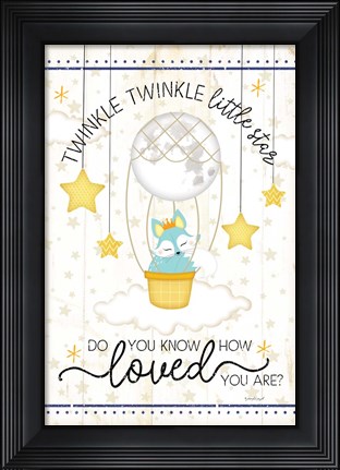 Framed Twinkle Twinkle Print