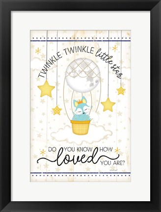 Framed Twinkle Twinkle Print