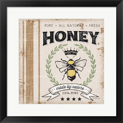 Framed Honey Print