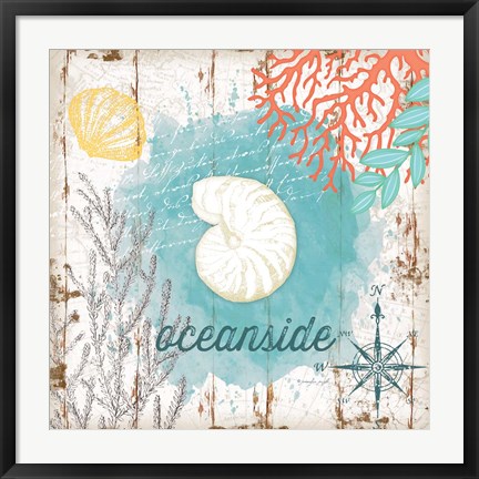 Framed Oceanside Print