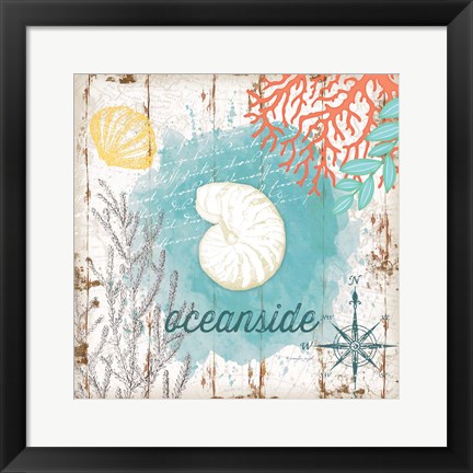 Framed Oceanside Print