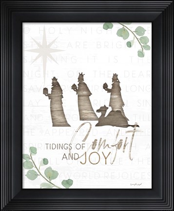 Framed Tidings of Comfort and Joy Print