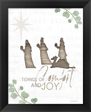 Framed Tidings of Comfort and Joy Print