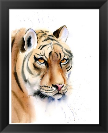 Framed Tiger II Print