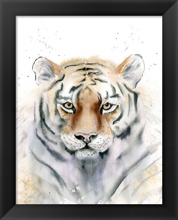 Framed Tiger III Print