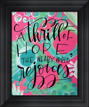Framed Thrill-eisley Print