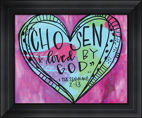 Framed Chosen Print