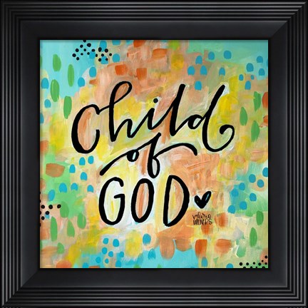 Framed Child of God Print