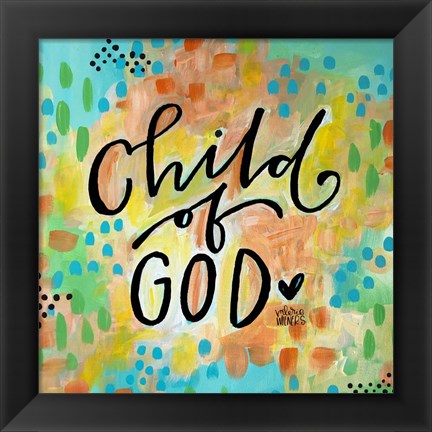 Framed Child of God Print