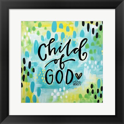 Framed Child of God II Print