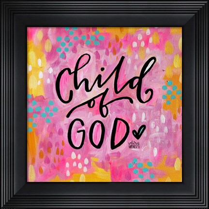 Framed Child of God III Print