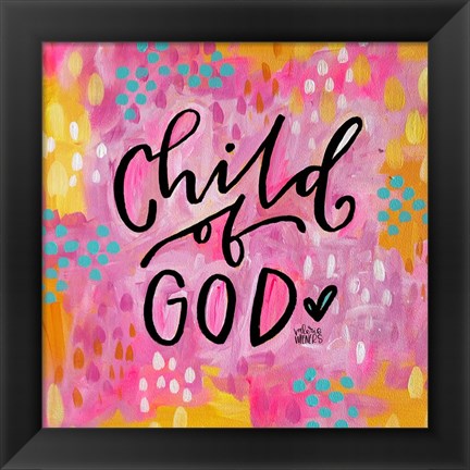 Framed Child of God III Print