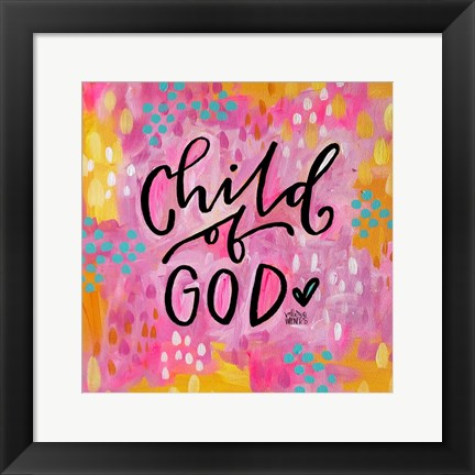 Framed Child of God III Print