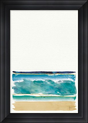 Framed By the Sea II no Words v2 Crop Print