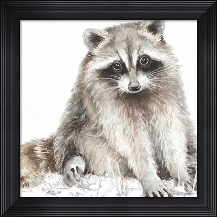 Framed Forest Friends IV Print