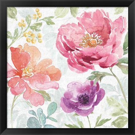 Framed Springtime Bloom III Print