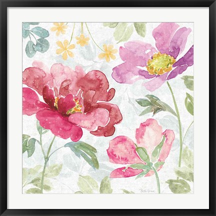Framed Springtime Bloom II Print