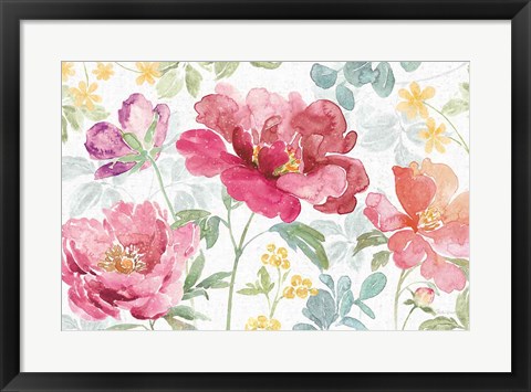 Framed Springtime Bloom I Print