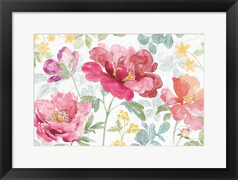 Framed Springtime Bloom I Print