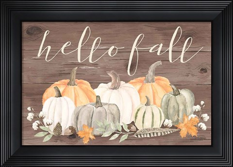 Framed Autumn Offering III Dark Print