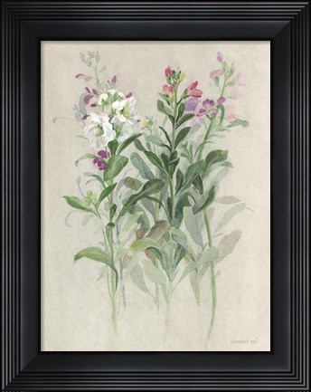 Framed Sprigs of June I Print