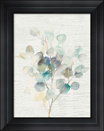 Framed Eucalyptus III Vintage Print