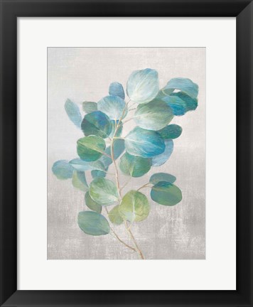 Framed Fresh I Gray Print
