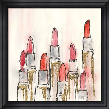 Framed Fashion First IV Print