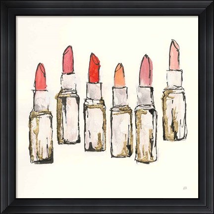 Framed Fashion First II Print