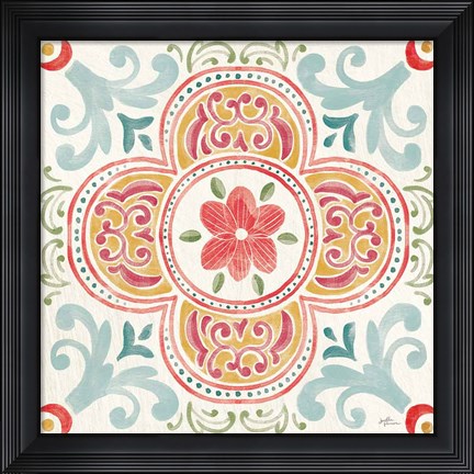 Framed Boho Field VI Print