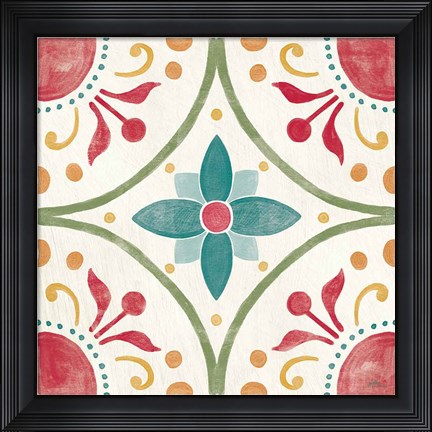 Framed Boho Field VII Print