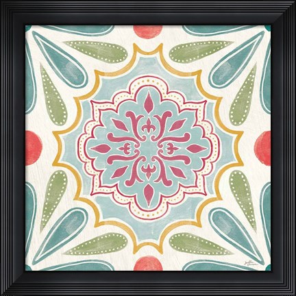 Framed Boho Field VIII Print