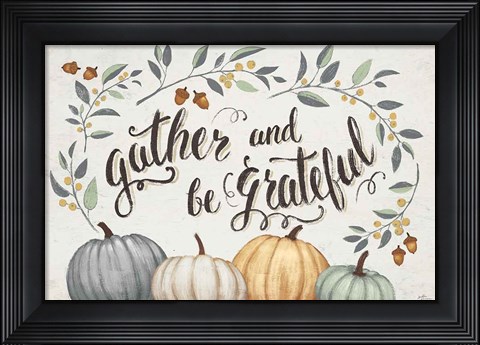 Framed Our Home IV Gather Print