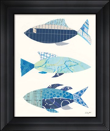 Framed Go With the Flow IV Print