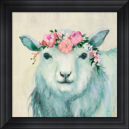 Framed Festival Girl V Print