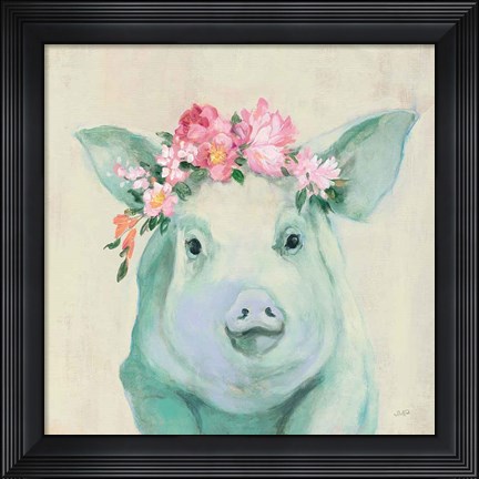 Framed Festival Girl IV Print