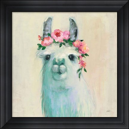 Framed Festival Girl III Print