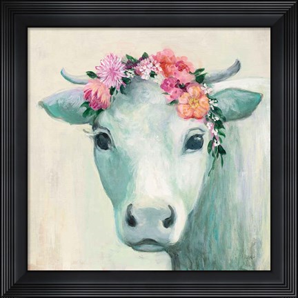 Framed Festival Girl II Print