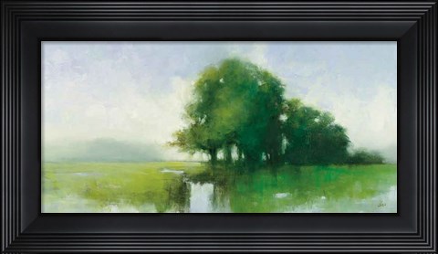 Framed River Romance Print