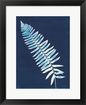 Framed Nature By The Lake - Ferns IV Print