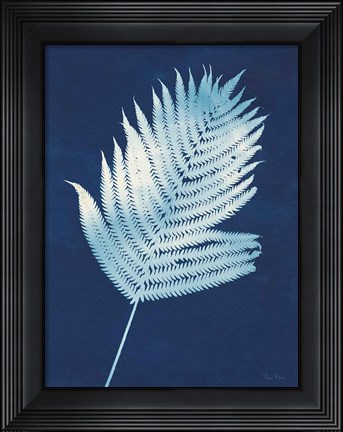 Framed Nature By The Lake - Ferns III Print