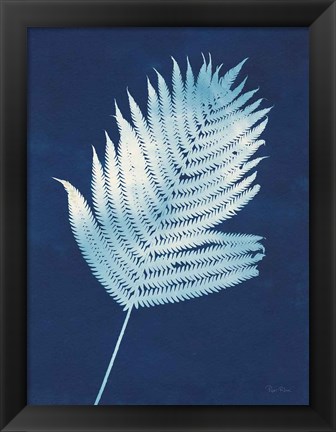 Framed Nature By The Lake - Ferns III Print